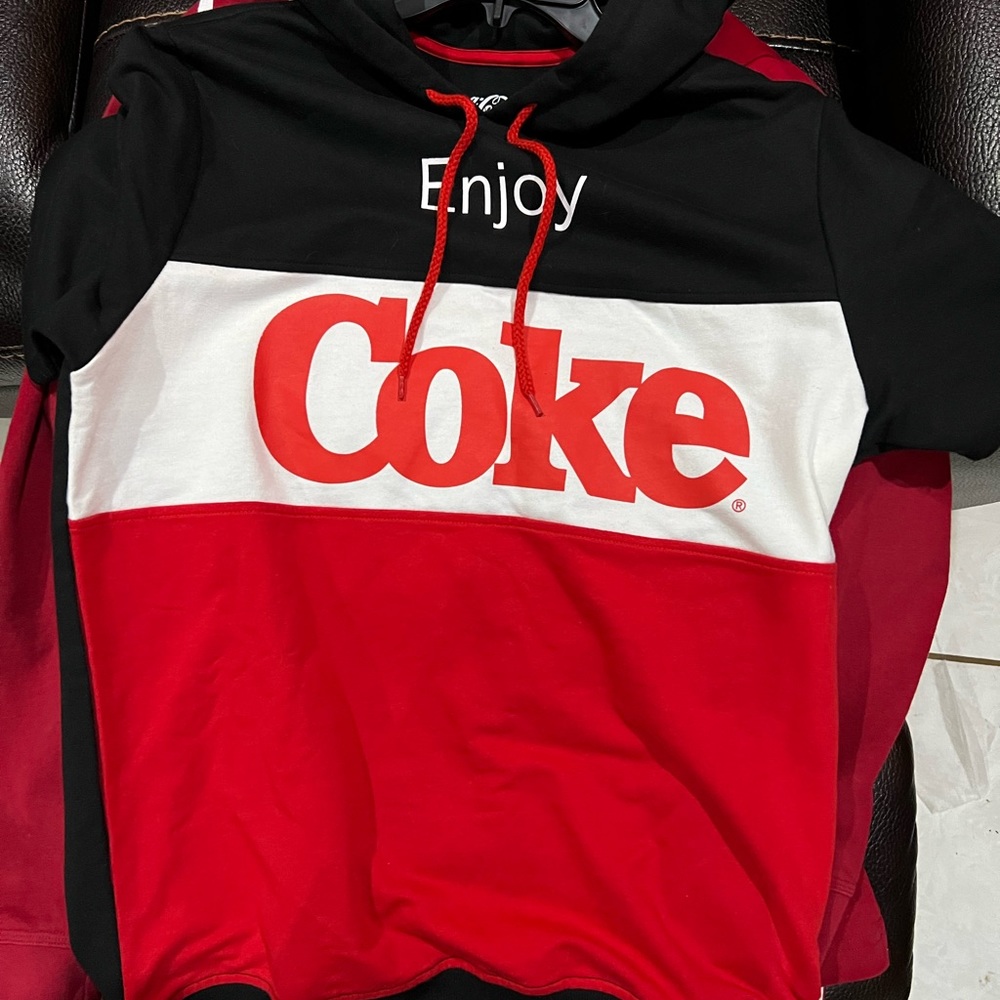Coke hoodie short sleeve